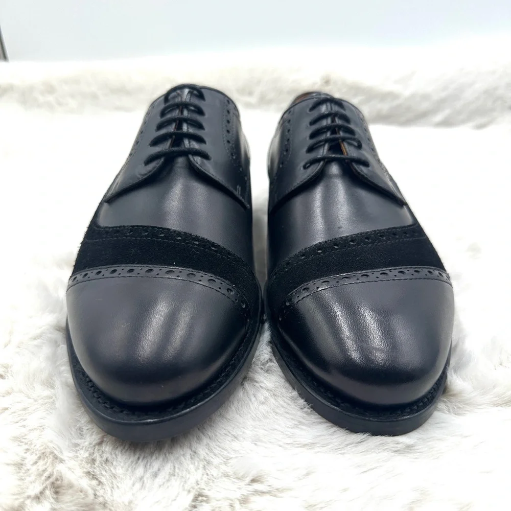 Taft The Gladiator Shoe in Black Leather/Suede‎ Oxfords 41 US 8 NWT